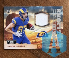 Jacob Harris 2021 Playoff Rookie Stallions Jersey RS-JHA Los Angeles Rams RC